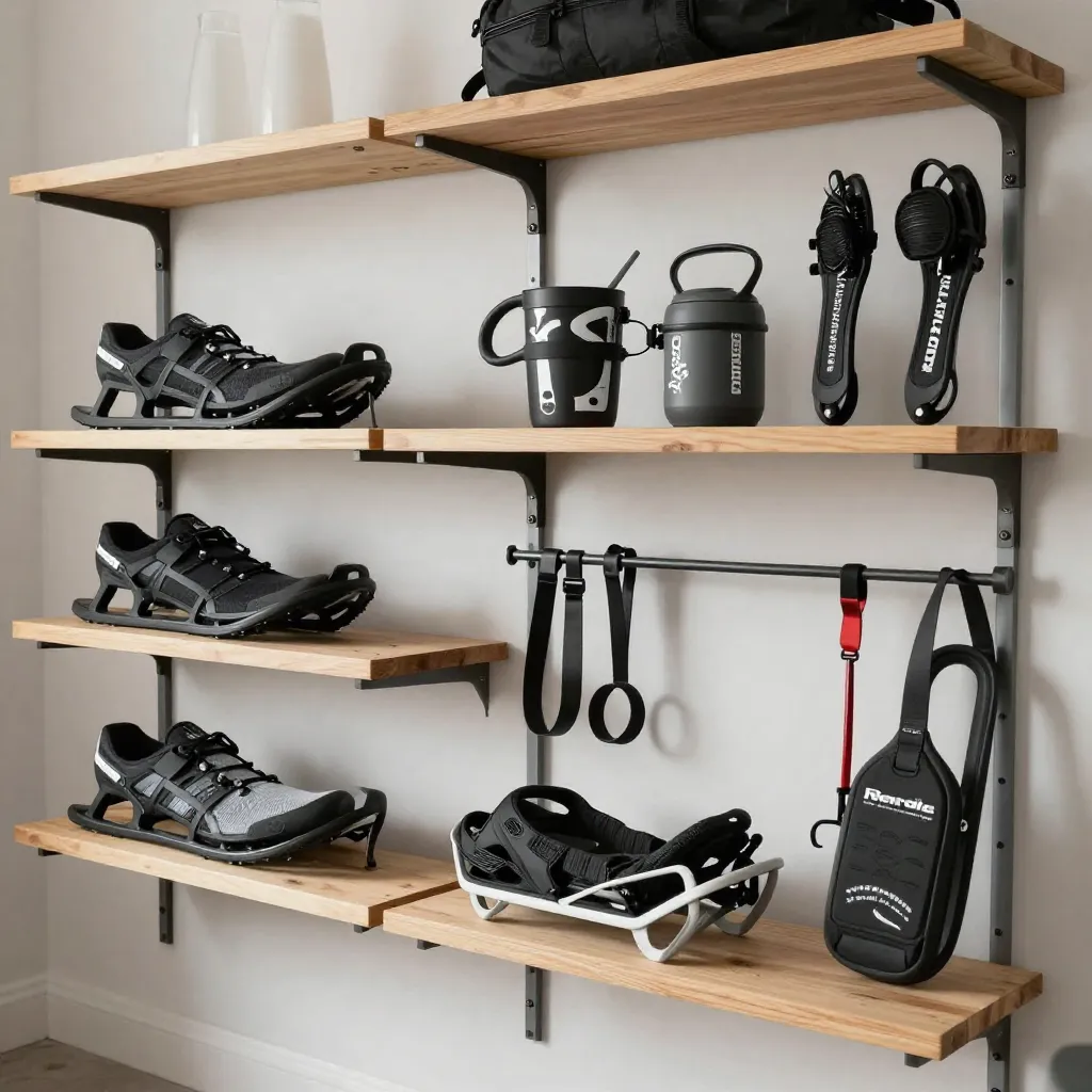Complete winter sports organization system showcase